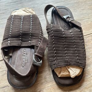 Suede Cole Hann sandals. never worn